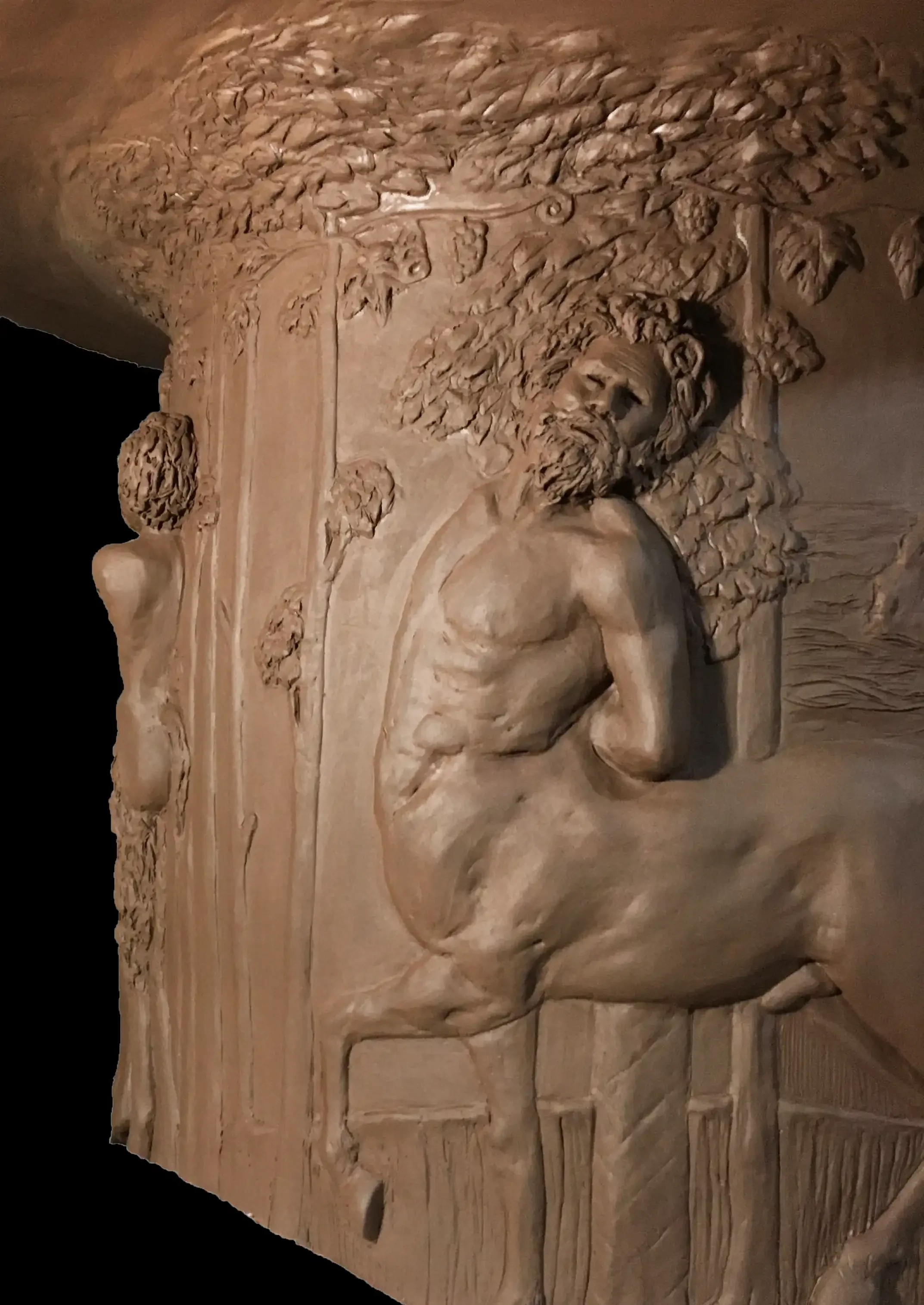 Medici Vase II, WIP (Approx. size to be 144 x 92cm)