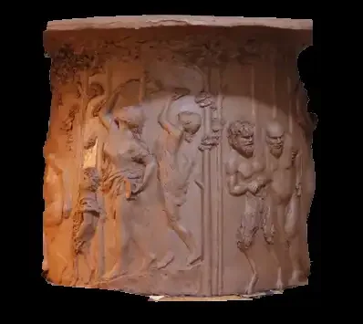 Medici Vase II, WIP (Approx. size to be 144 x 92cm)