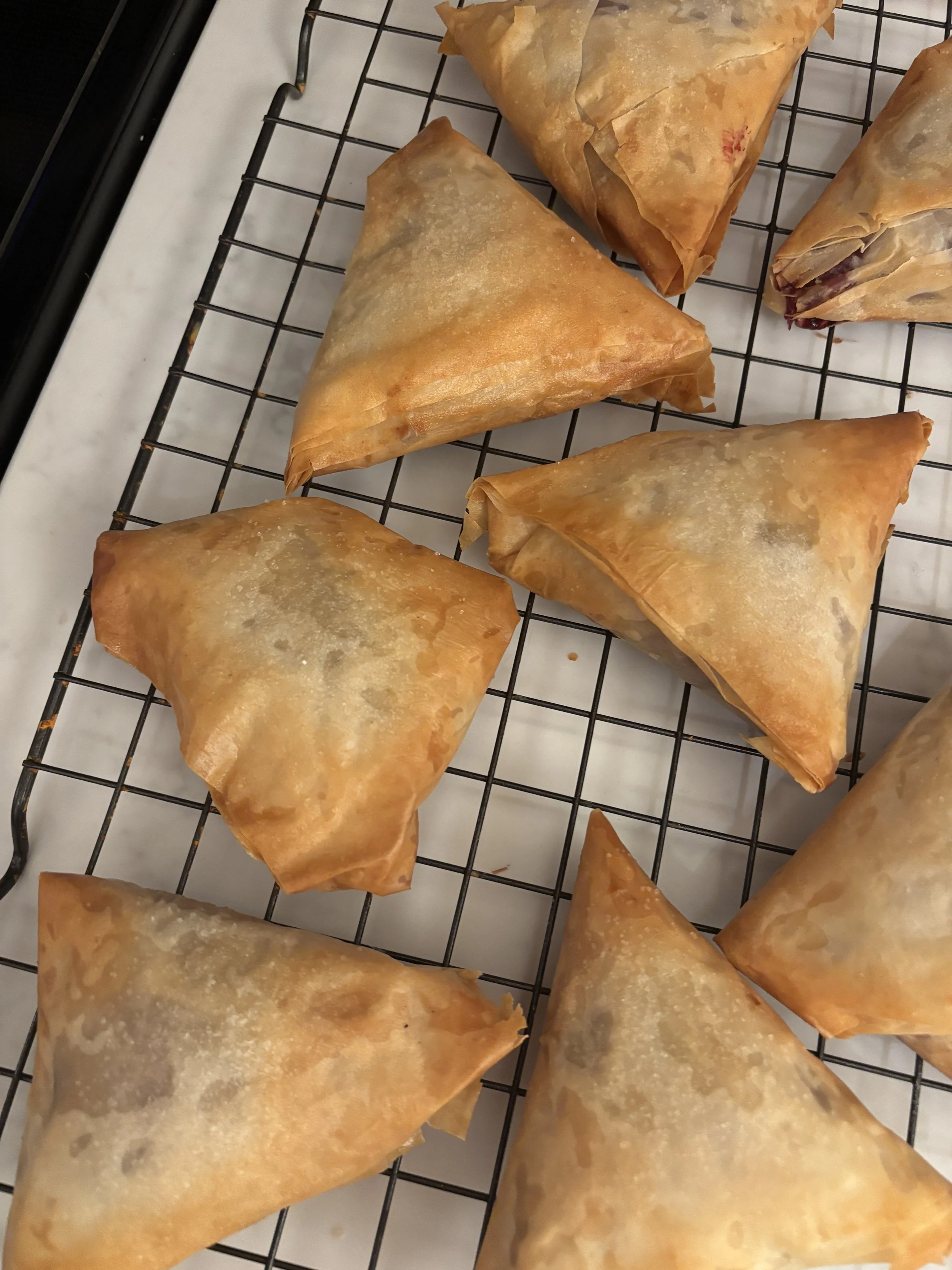 Blackberry Plum Turnovers
