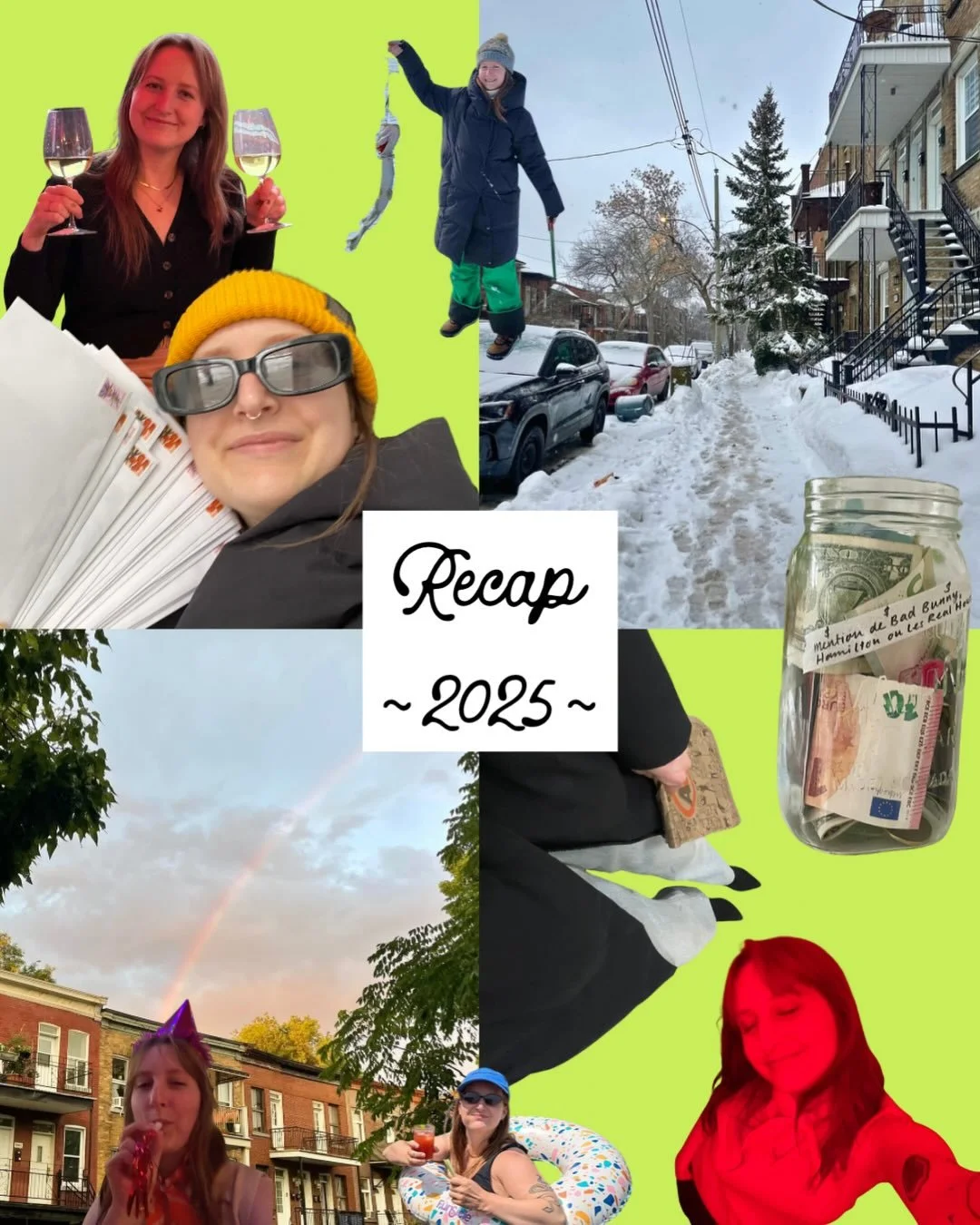 EN GROS c&rsquo;&eacute;tait &ccedil;a 2025 ✨

Beaucoup d&rsquo;apprentissages et de d&eacute;cisions pour l&rsquo;avenir. Une chirurgie longuement attendue et fortement soulageante. Je termine l&rsquo;ann&eacute;e avec une joyeuse obsession pour Bri