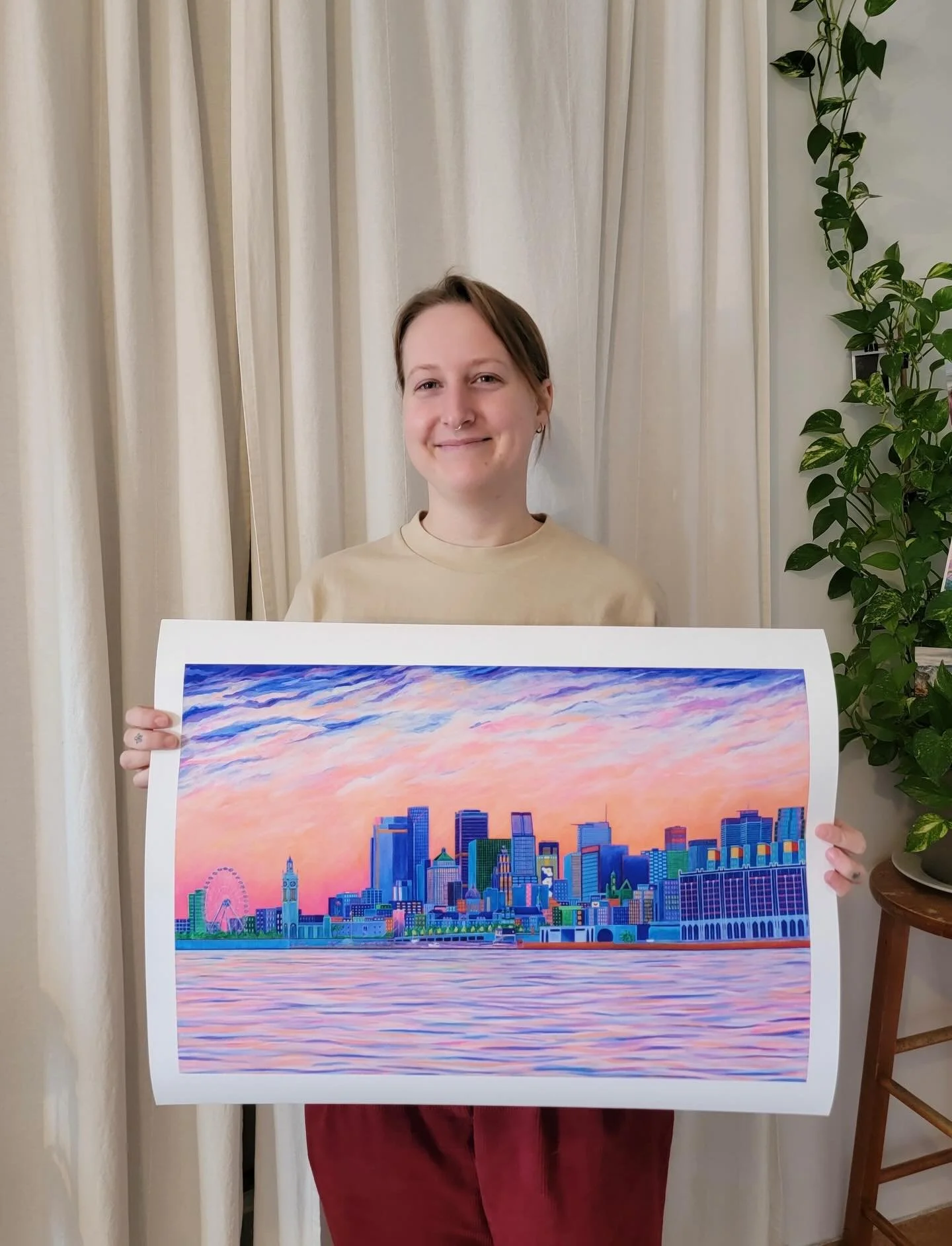 update : il en reste 1 !!!

&mdash;

Mes premiers prints de Montr&eacute;al sont arriv&eacute;s et il en reste d&eacute;j&agrave; juste 2! 🥹

18 x 24"
Papier fibre coton textur&eacute;
190 $ livraison inclue

DM pour avoir ton nouveau statement