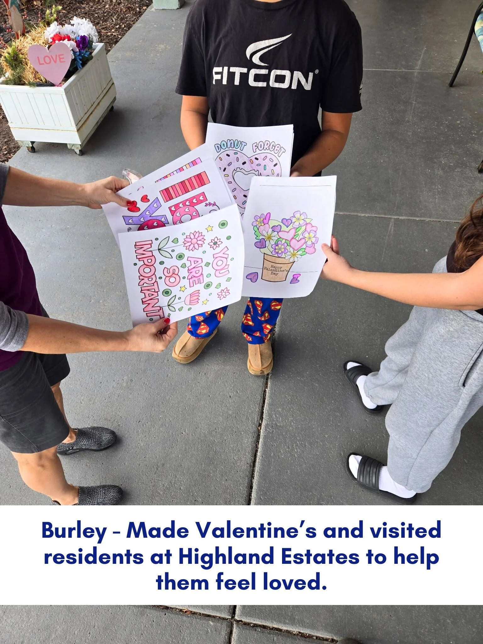 Burley - Made Valentine’s and visited residents at Highland Estates to help them feel loved..jpg