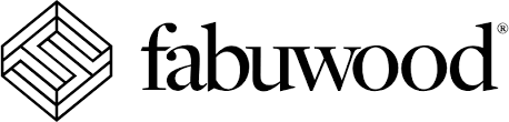 Fabuwood logo with a hexagonal geometric icon and the company name in black text