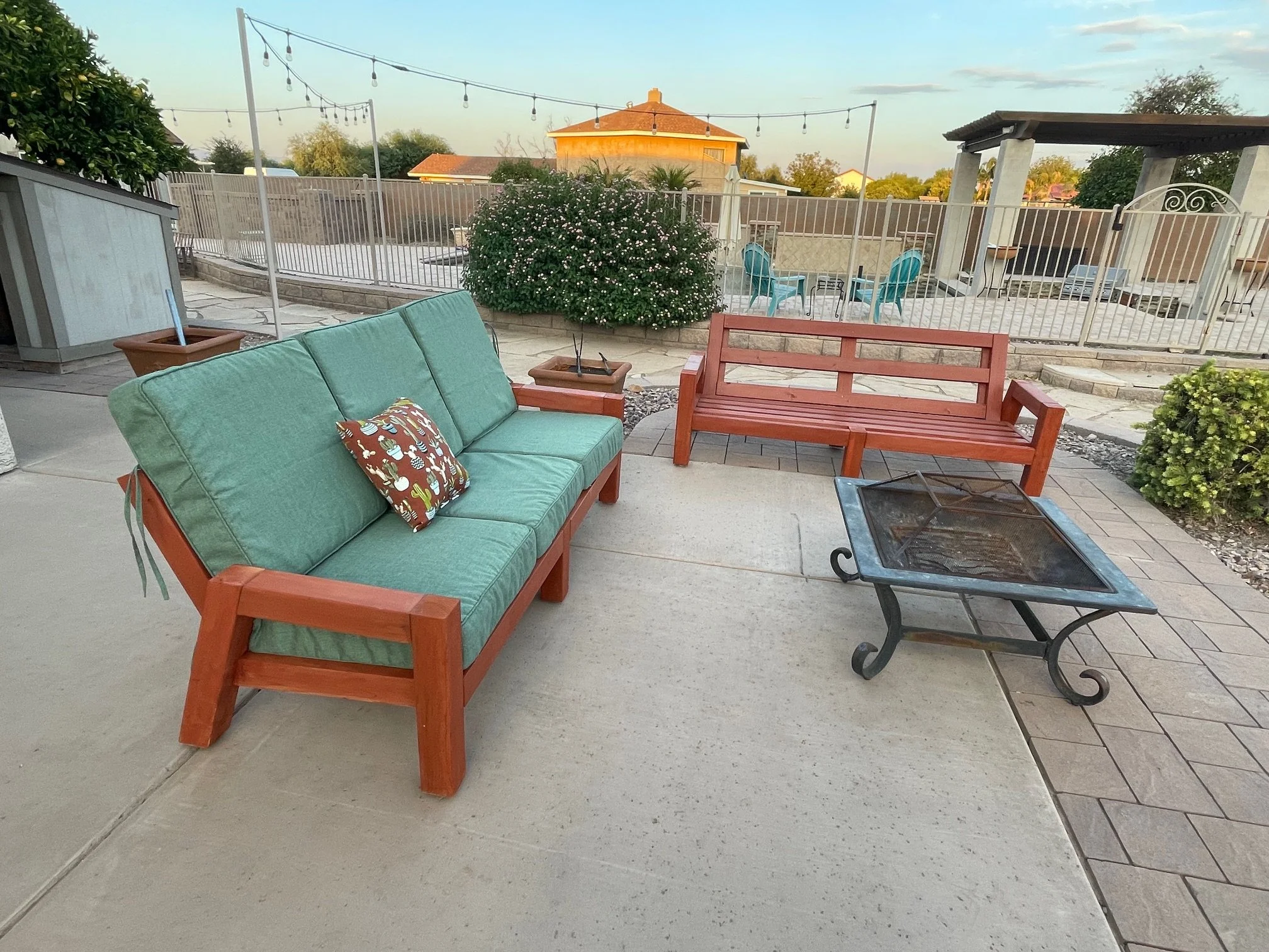 Outdoor Couch & Loveseat