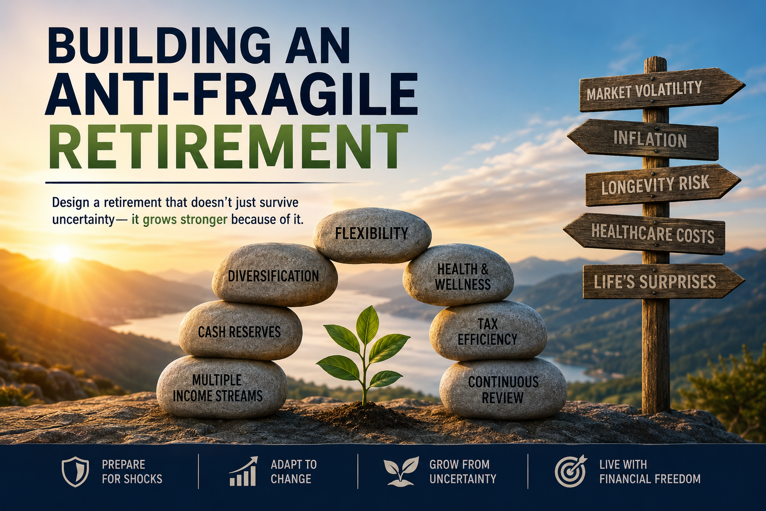 Building an Anti-Fragile Retirement: Why the best retirement plans don't just survive uncertainty — they grow stronger because of it.