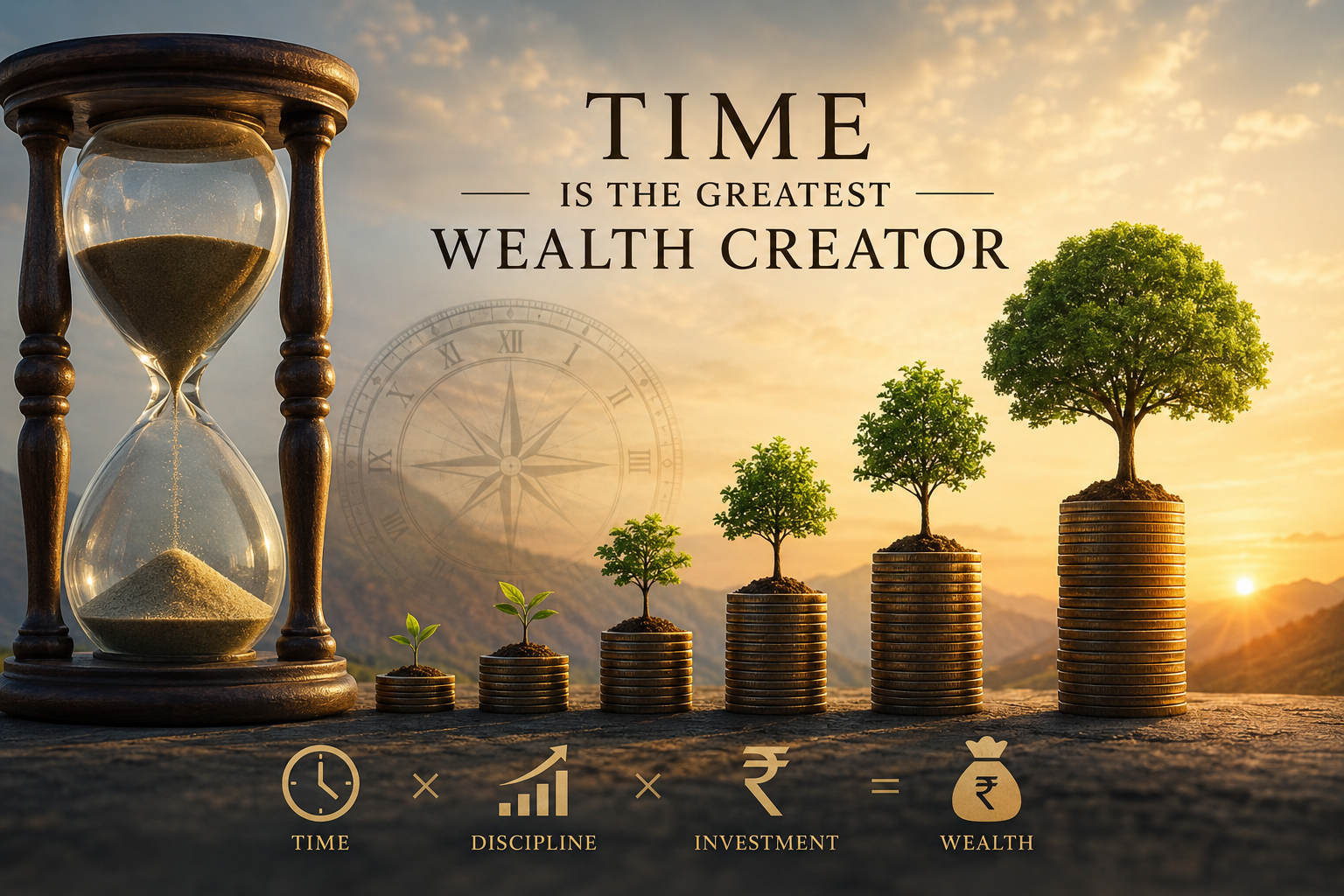 The Mathematics of Time: Why time is the greatest wealth creator
