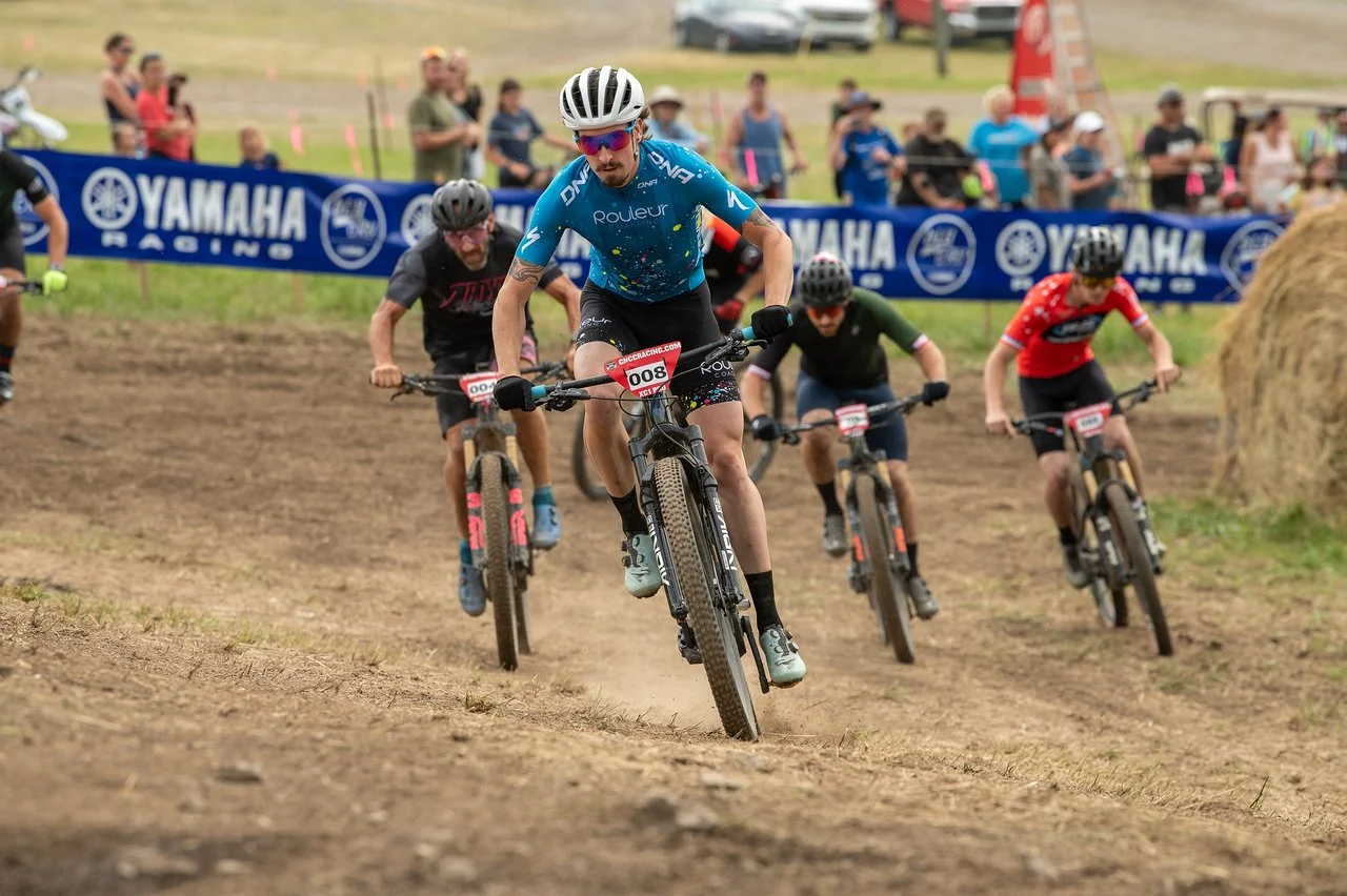 Cypress Gorry on his way to winning an eMTB National Championship
