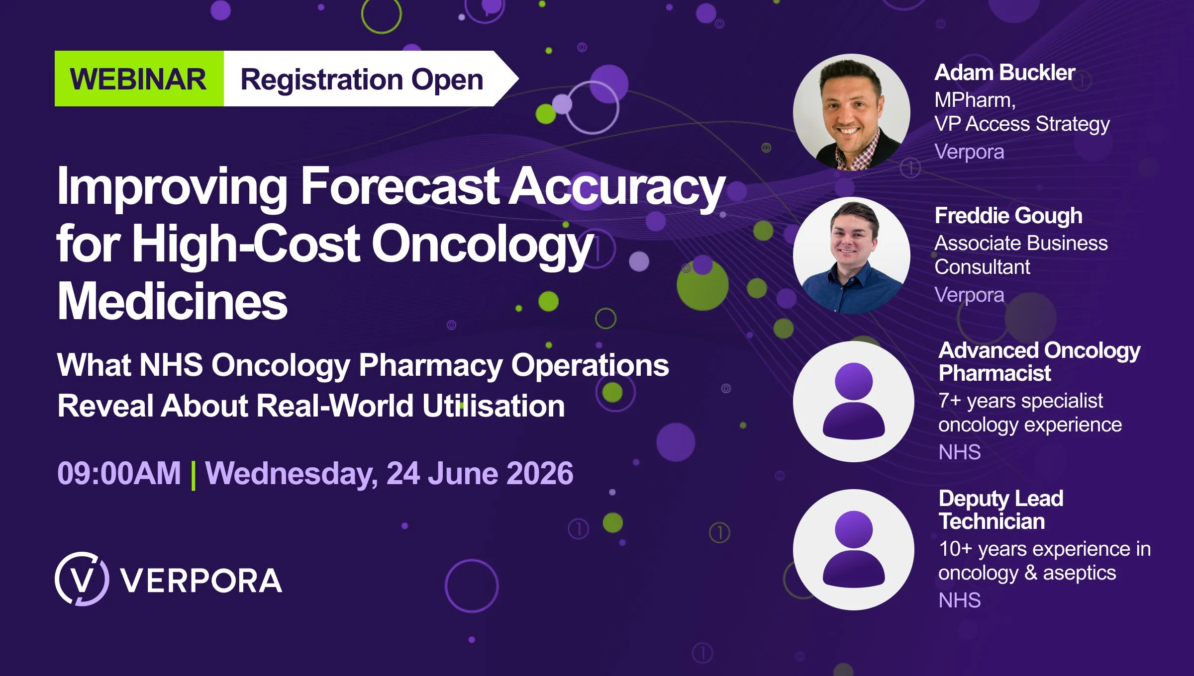 Webinar: Improving Forecast Accuracy for High-Cost Oncology Medicines – What NHS Oncology Pharmacy Operations Reveal About Real-World Utilisation