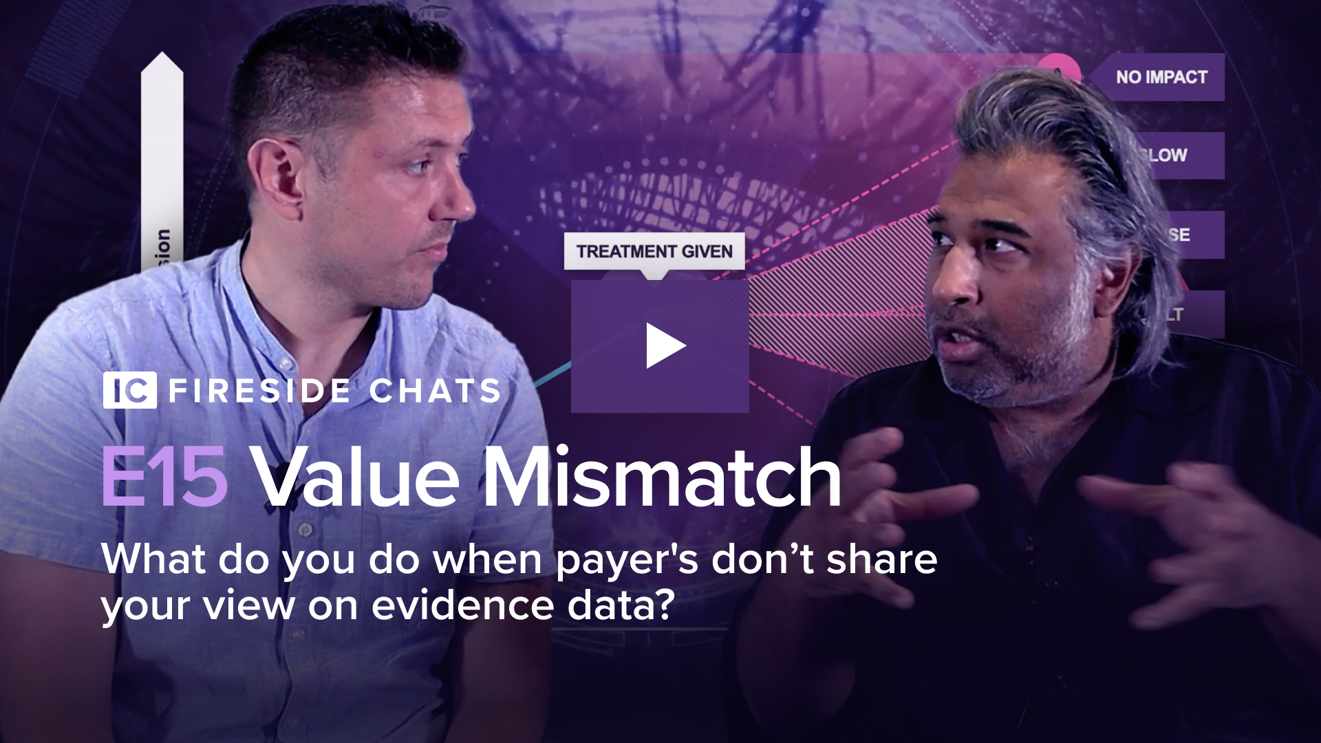 Value Mismatch - What do you do when payers don’t share  your view on evidence data? : IC Fireside Chats - Episode 15