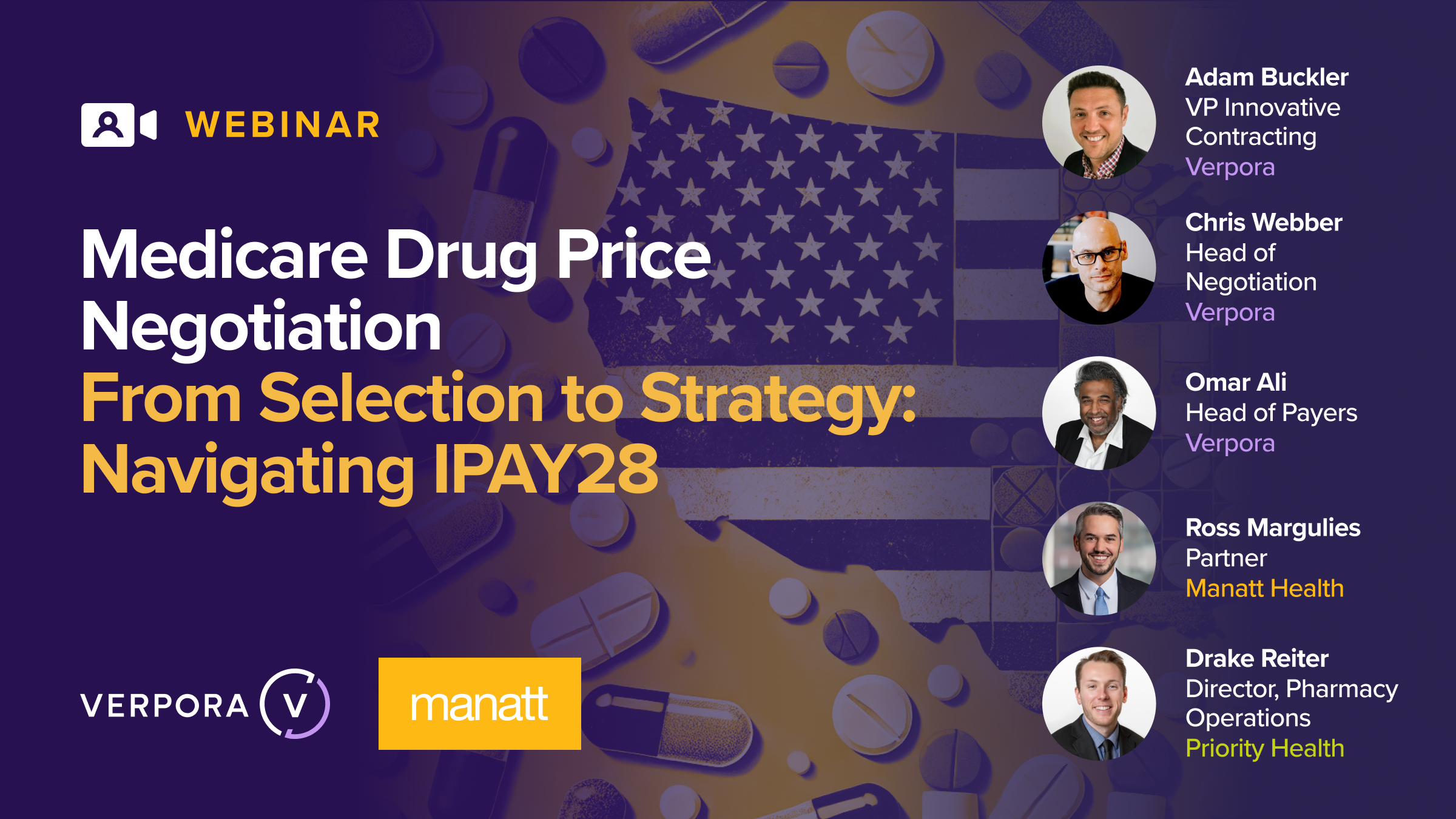 WEBINAR: Medicare Drug Price Negotiation - From Selection to Strategy: Navigating IPAY 2028