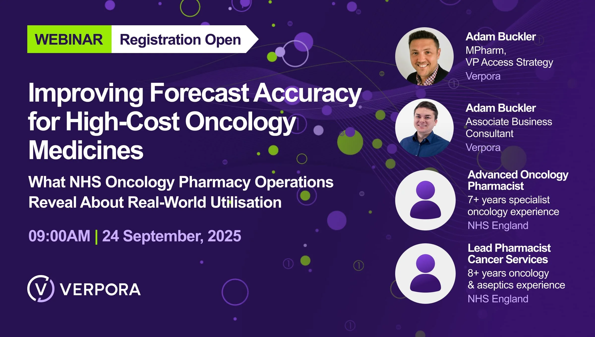 Webinar: Improving Forecast Accuracy for High-Cost Oncology Medicines – What NHS Oncology Pharmacy Operations Reveal About Real-World Utilisation