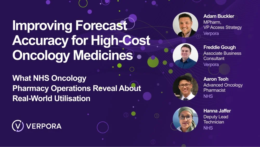 Webinar: Improving Forecast Accuracy for High-Cost Oncology Medicines – What NHS Oncology Pharmacy Operations Reveal About Real-World Utilisation