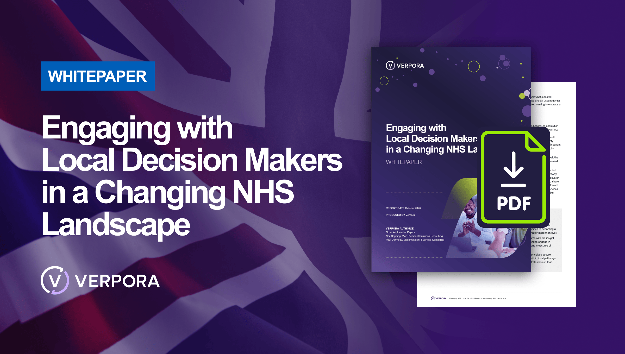 Whitepaper: Engaging with Local Decision Makers in a Changing NHS Landscape