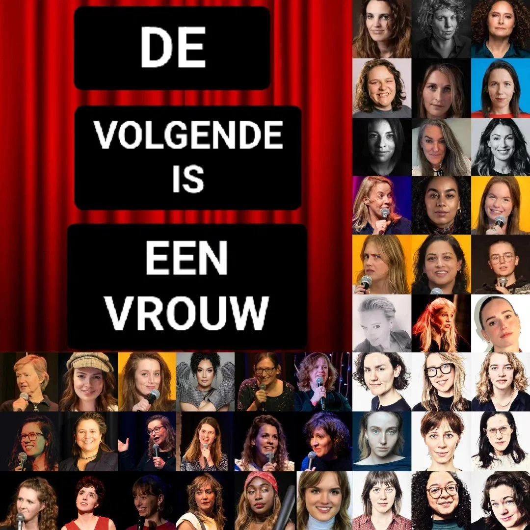 Sinds dat ik stand-up comedy doe zie ik ook heel veel andere comedians spelen. En op de terugweg overdenk ik dan altijd even om wie ik het hardst heb gelachen en waarom. En dat is dan 9/10 keer om een vrouw. Al de vrouwen in deze post zijn zo ontzett
