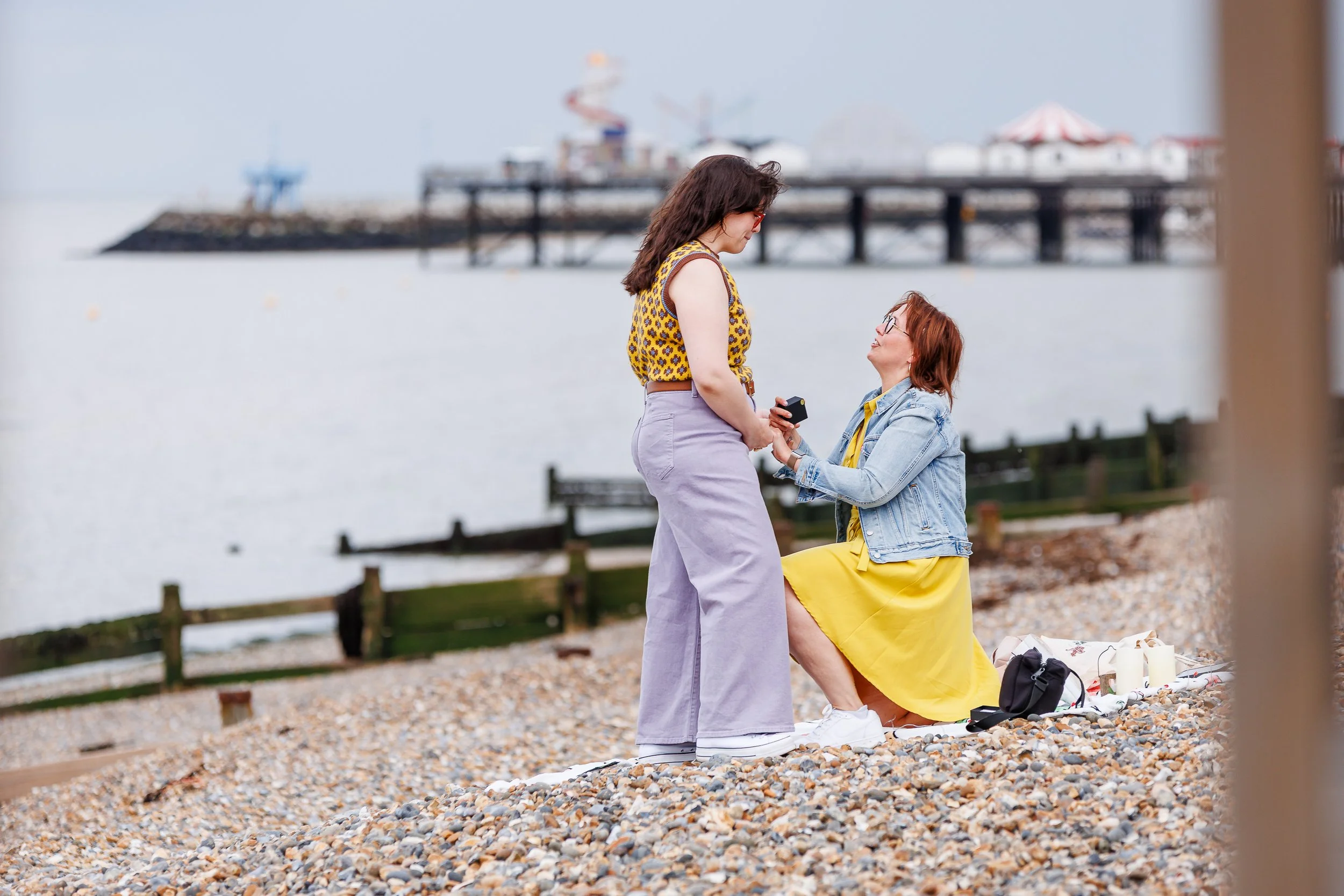 A Heartstopper-Inspired LGBTQ+ Proposal at Herne Bay