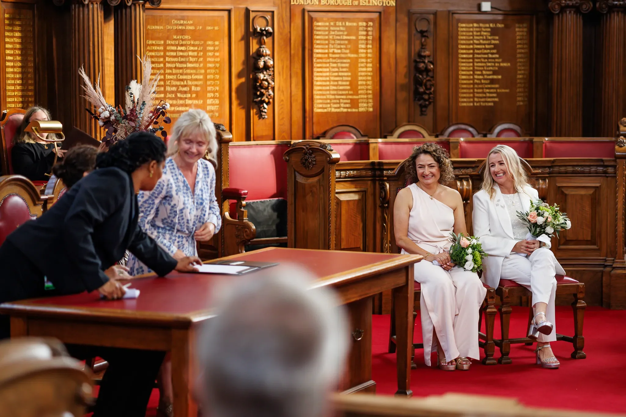 Islington Town Hall LBTQ London Wedding Photography-89.webp