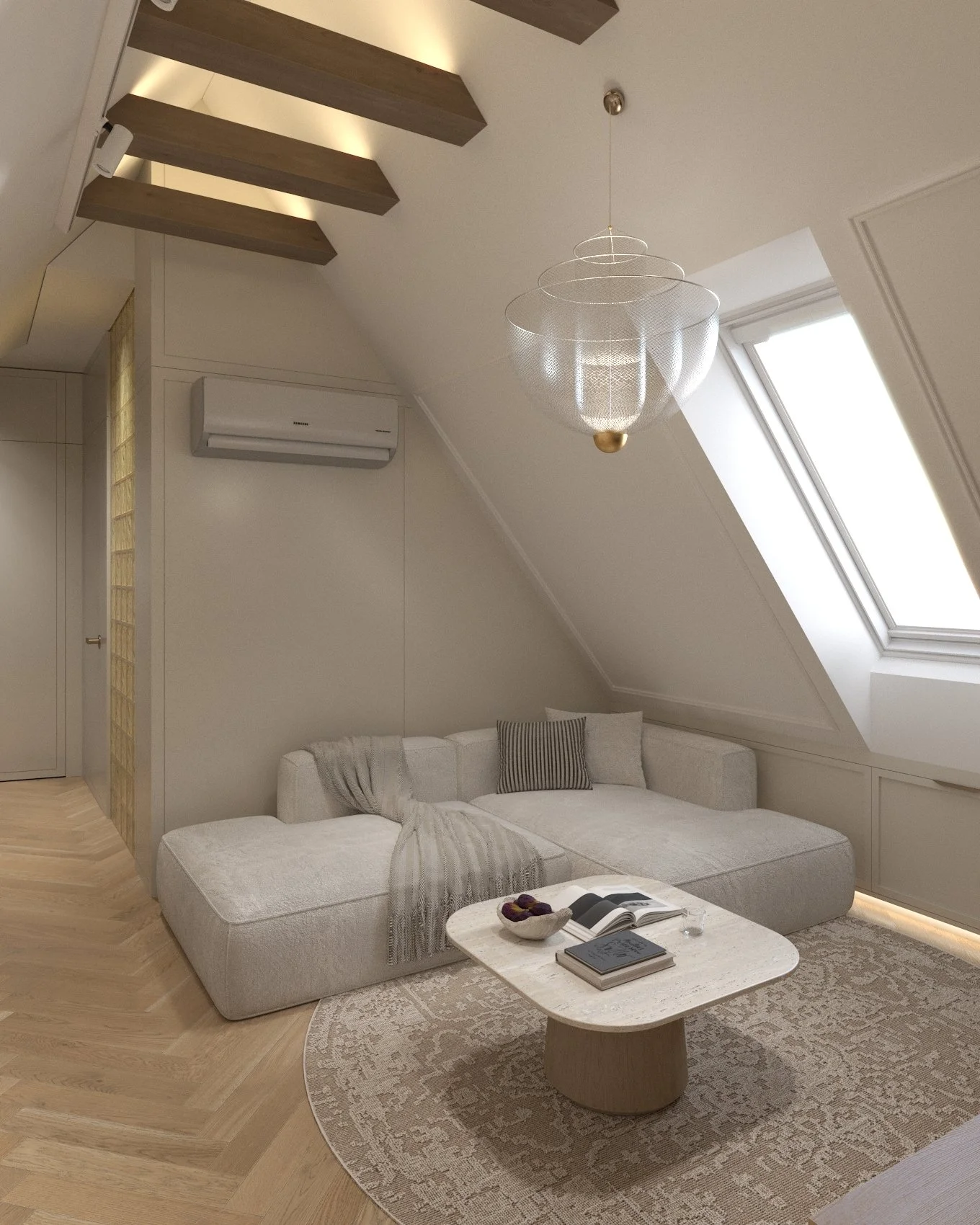 33m2 interjero projektas Klaipėdoje