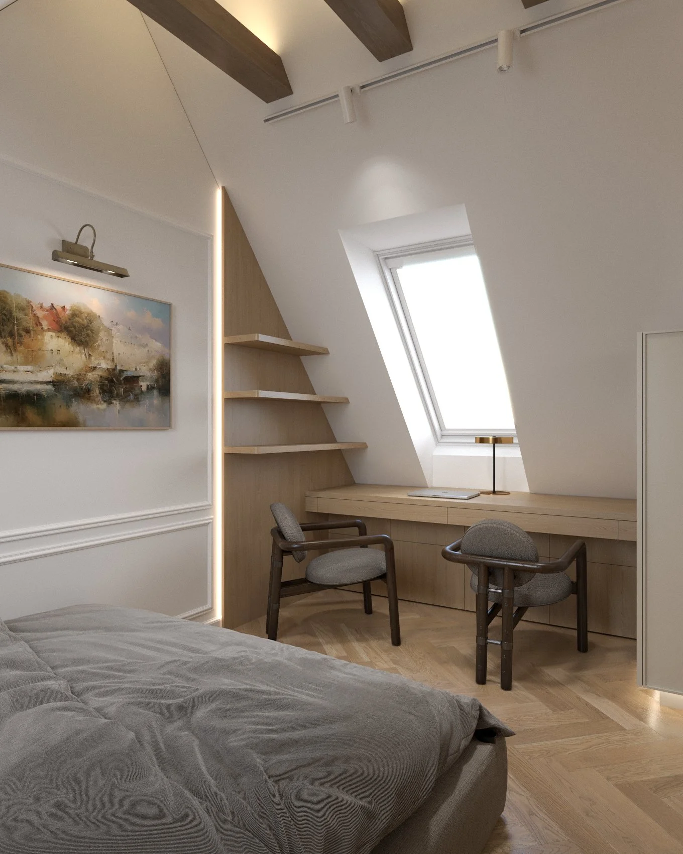 33m2 interjero projektas Klaipėdoje