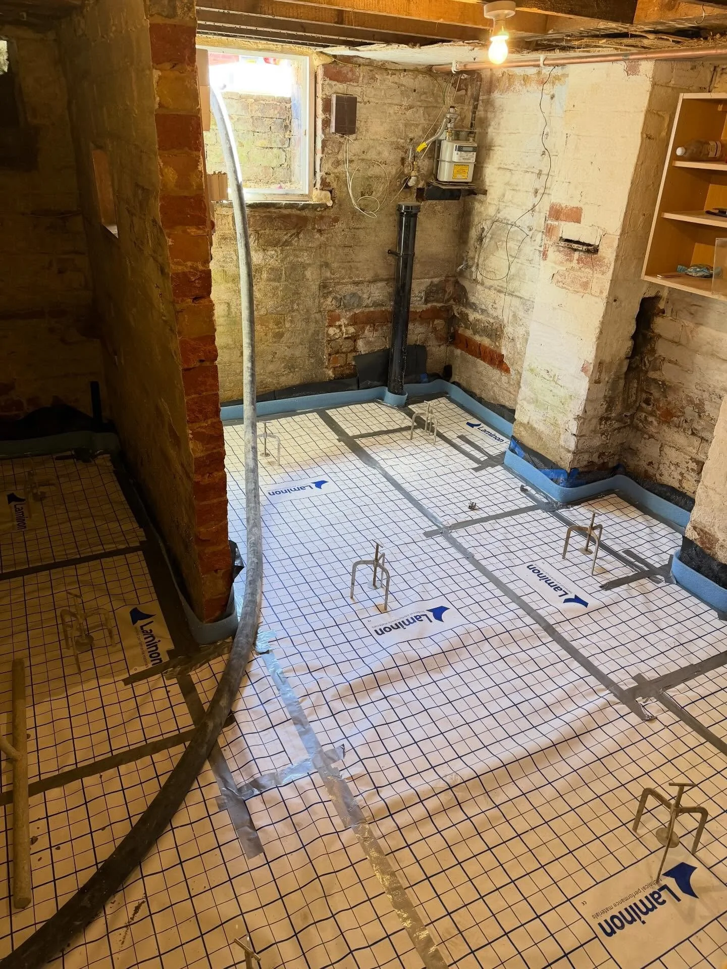 Not bad for 4 days work, onto first fixing plumbing and electrics next week