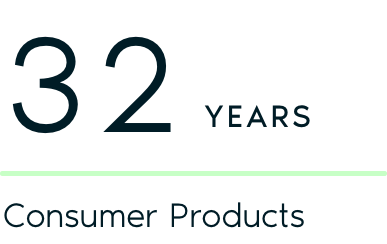 32 Years Consumer Products
