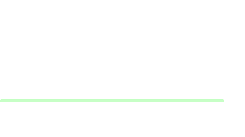 2025 Date of investment with a green line separating the year and label.