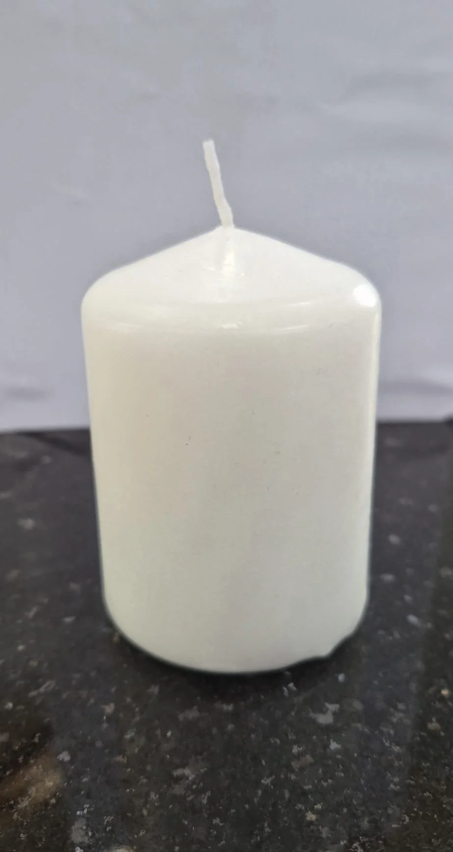 White Pillar Candle
