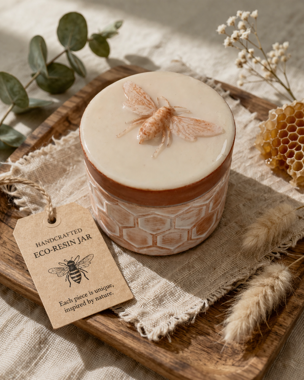 Bee Design Jar