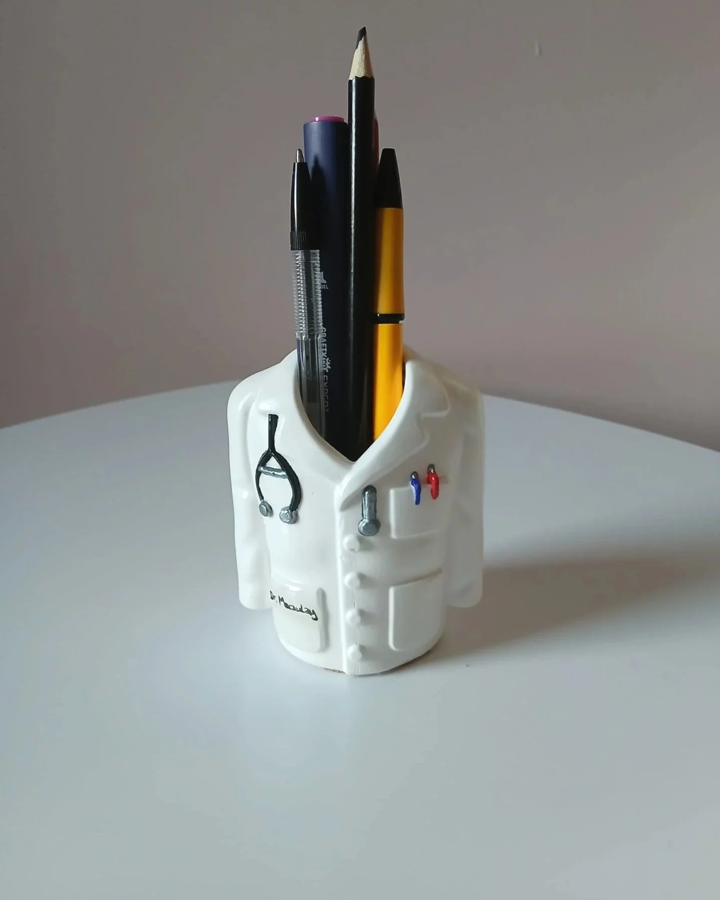 Doctor Coat Pencil Holder