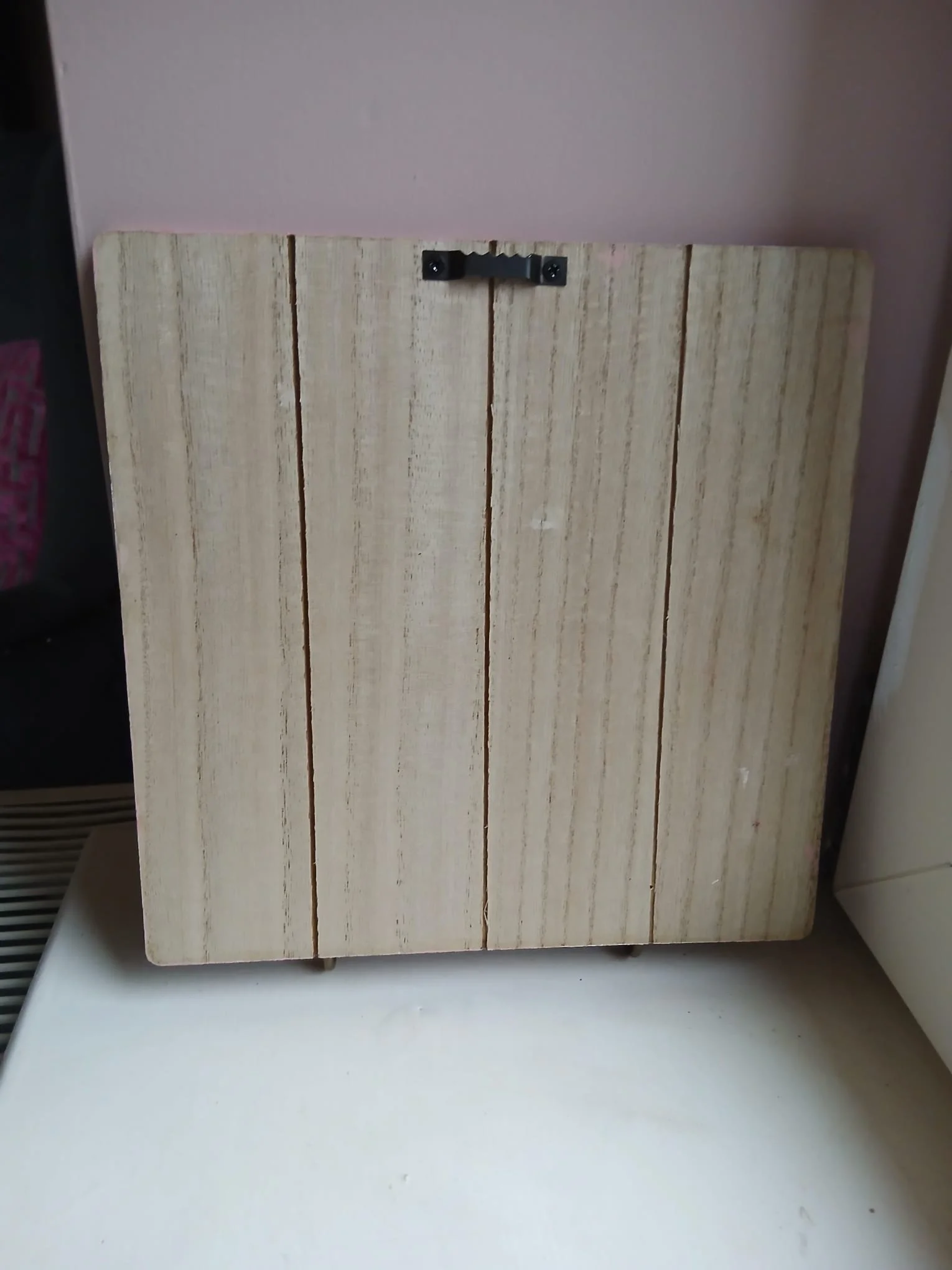 Navy and Pink birds keyholder - Back.jpeg