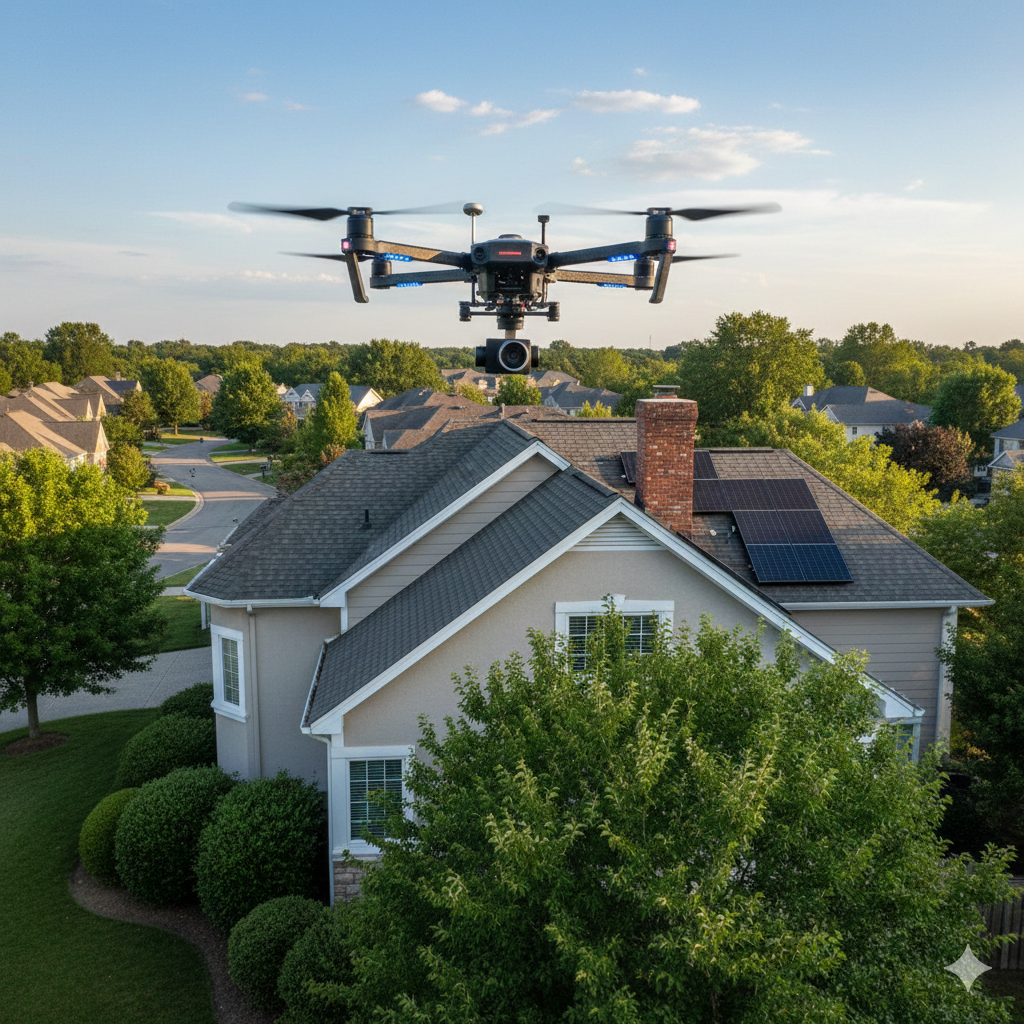 Essential Aerial Roof Health Check