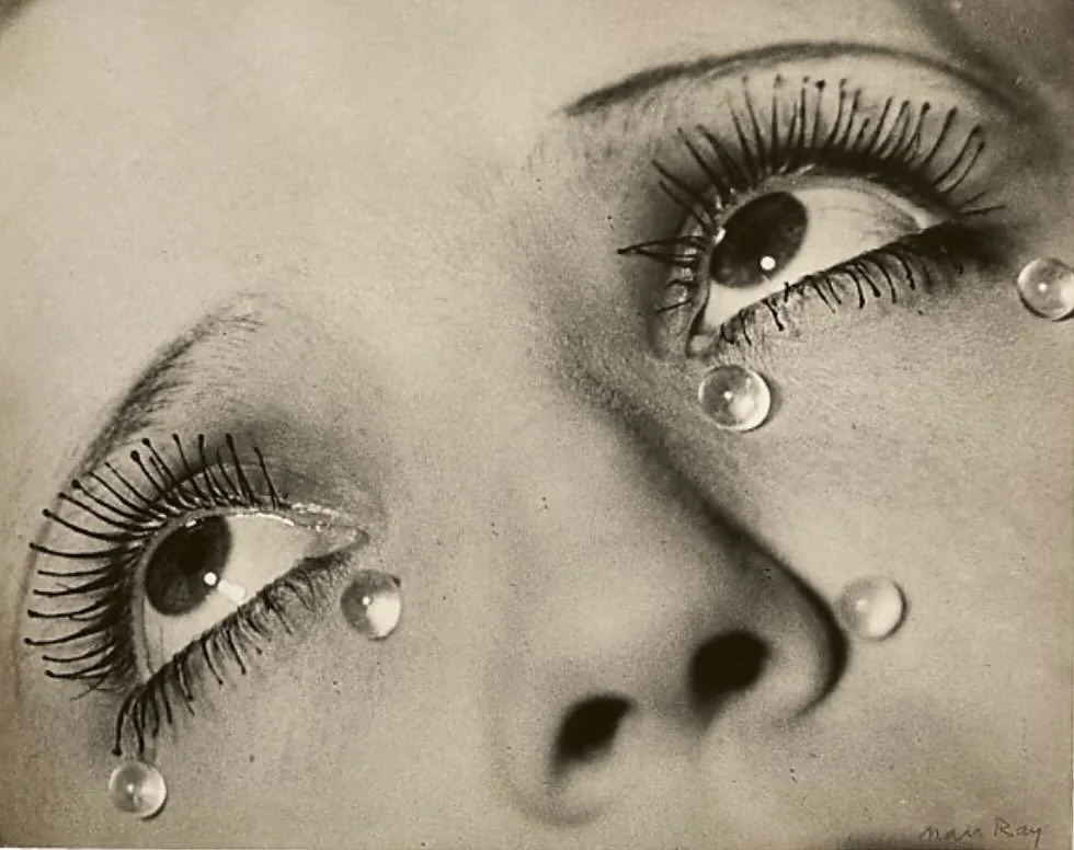 melodramatic? Not after I have my coffee⏳

Man Ray
Glass Tears
1932