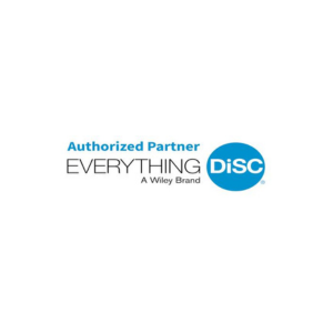 Authorized Partner Everything DiSC logo with a blue circle and white text