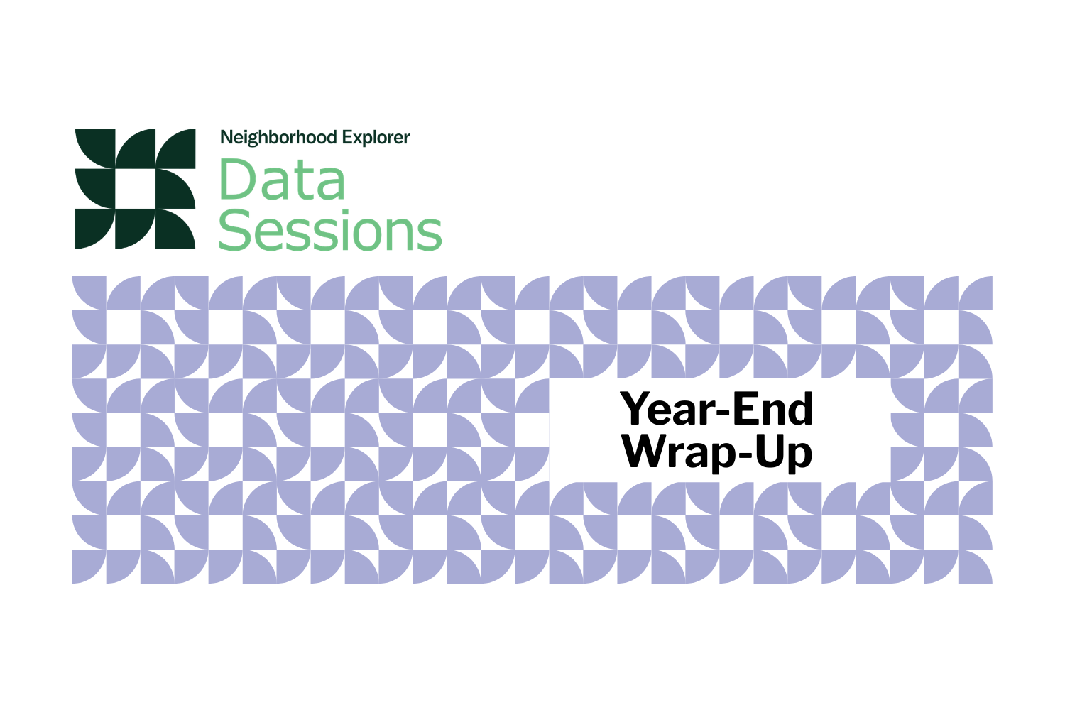 NE Data Sessions: Year in Review Open Forum