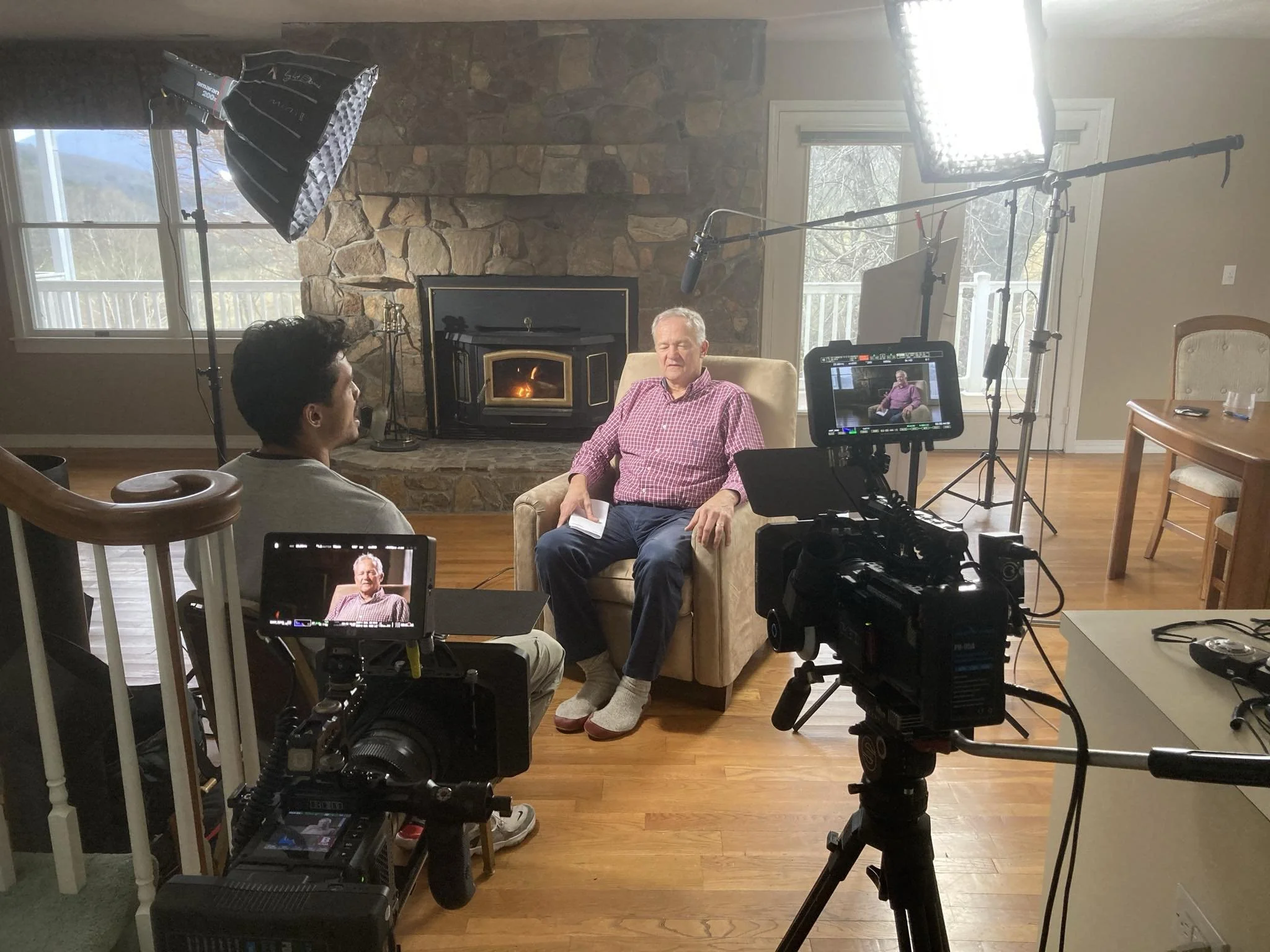 Interviews and  B Roll