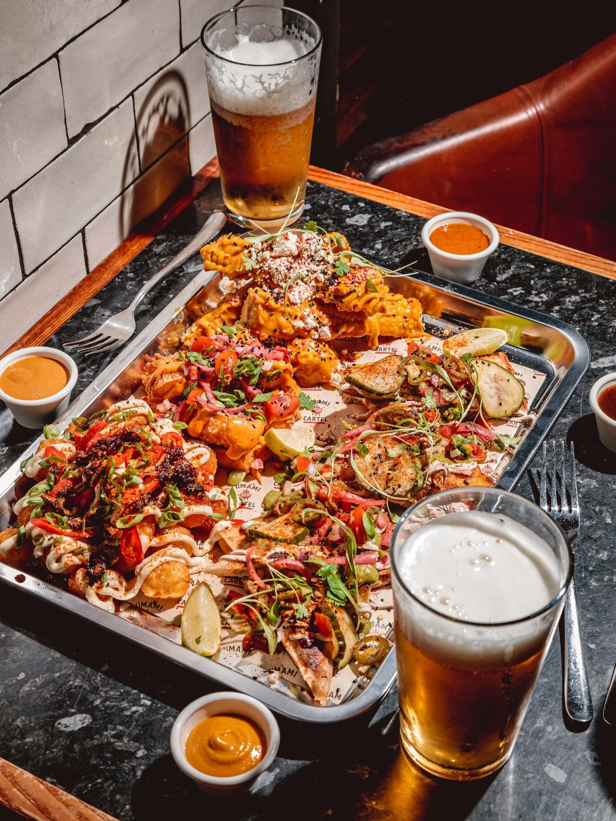 The best sharing tray in Huddersfield has ARRIVED🔥

Big, delicious, loaded and made for sharing!😧

Our brand-new Quesadilla tray is the perfect feast for 2 people, mix and match with ANY quesadilla and ANY side🤤

💥 &pound;32 for the tray
 🤌Perfe