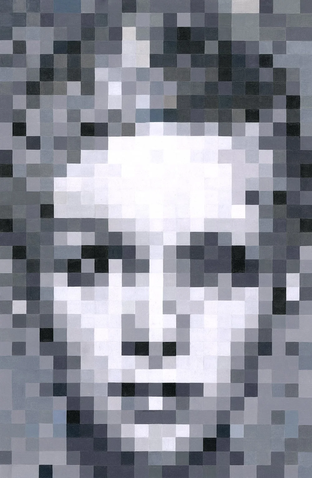 Twiggy — Original Coloured Pencil Drawing