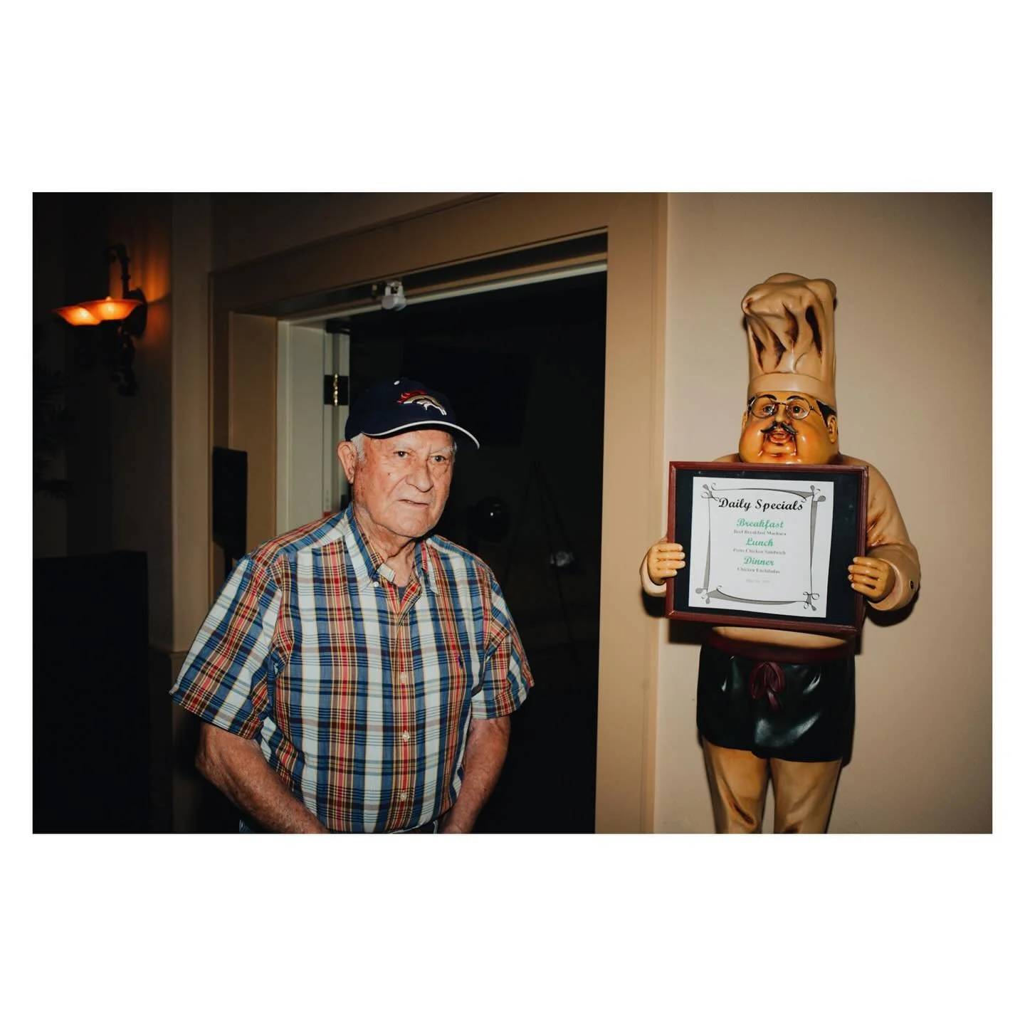 Dinner @ Abuelito&rsquo;s 
&bull;
&bull;
This is my grandfather, Reynaldo Alc&aacute;zar. He immigrated from La Paz, Bolivia to Greeley, Colorado when he was 18. He started a family, went to college, earned a PhD, and spent his career teaching as a p