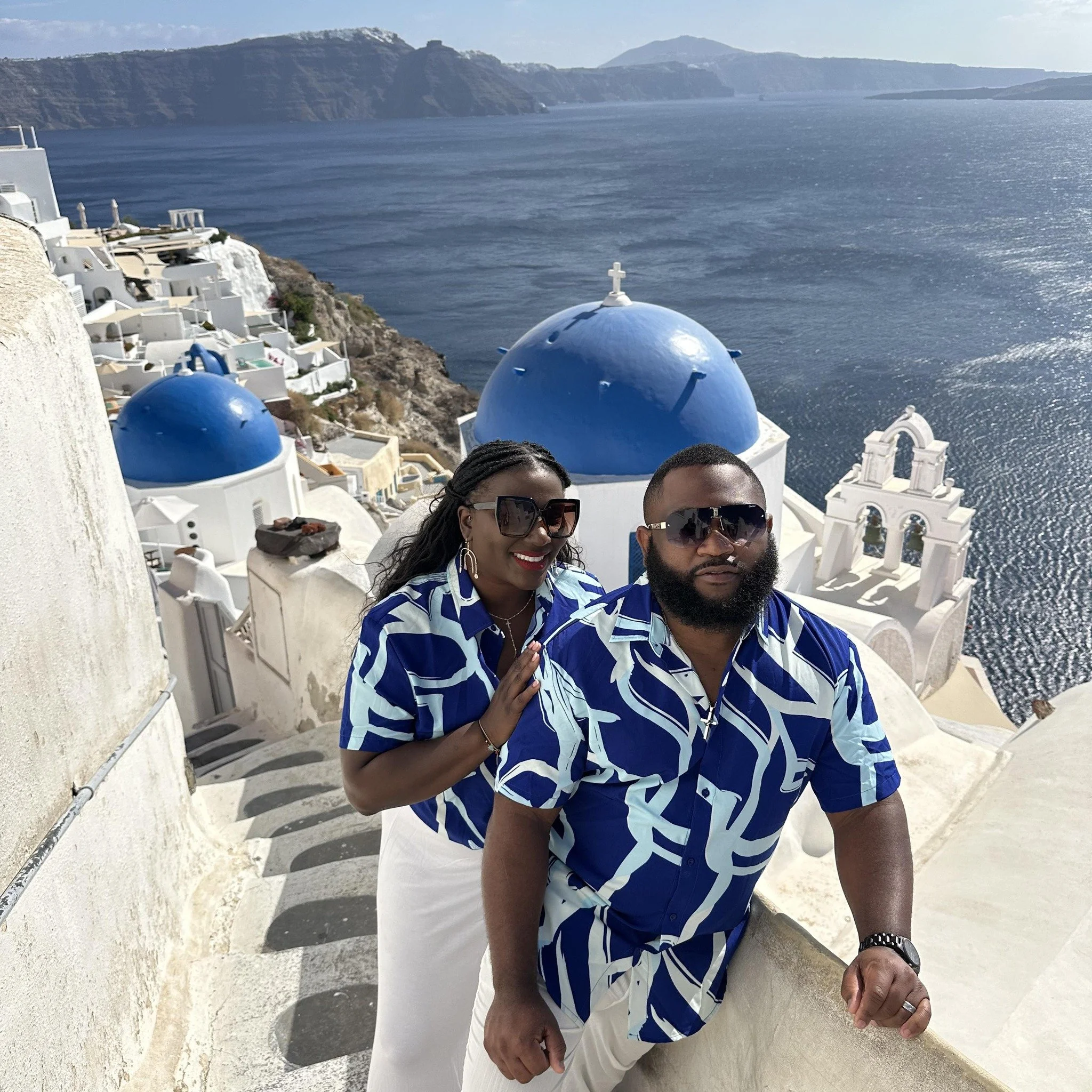 Founders of the Lead in Love Marriage Retreat standing together overlooking the ocean, representing covenant, unity, and shared purpose.