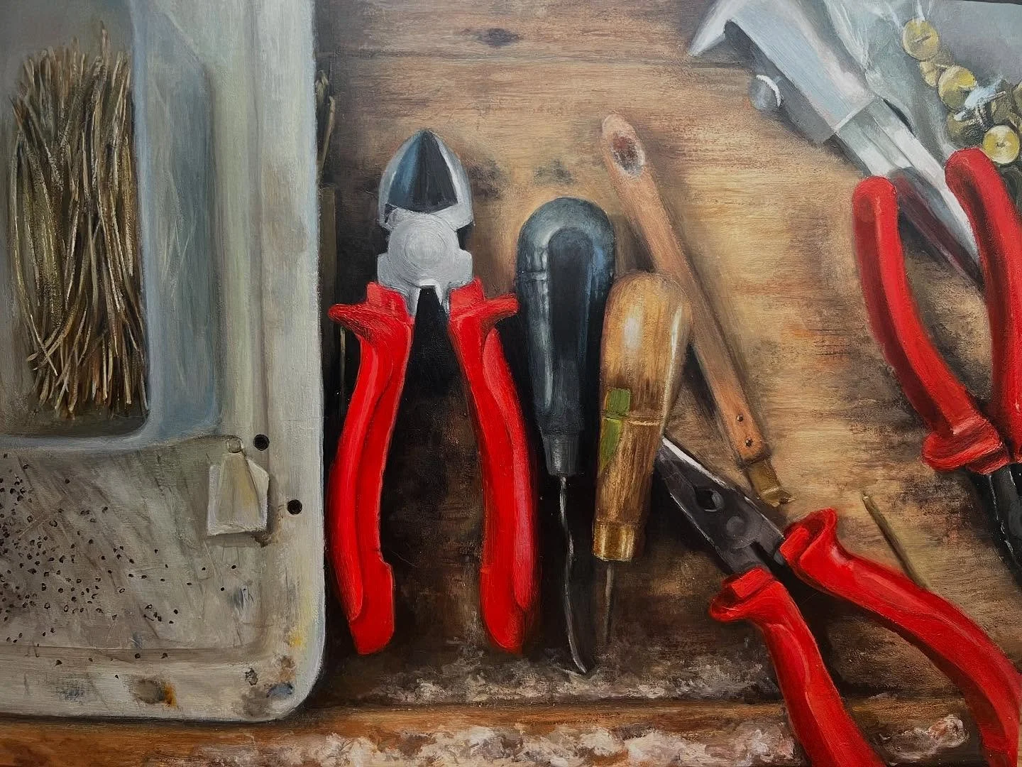 My first painting after a 3 year break 🌱

3 years was far longer than I wanted it to be, but I needed the time to fall back in love with my craft again, when it felt right.

This piece is part of a wider collection that I hope to turn into an exhibi