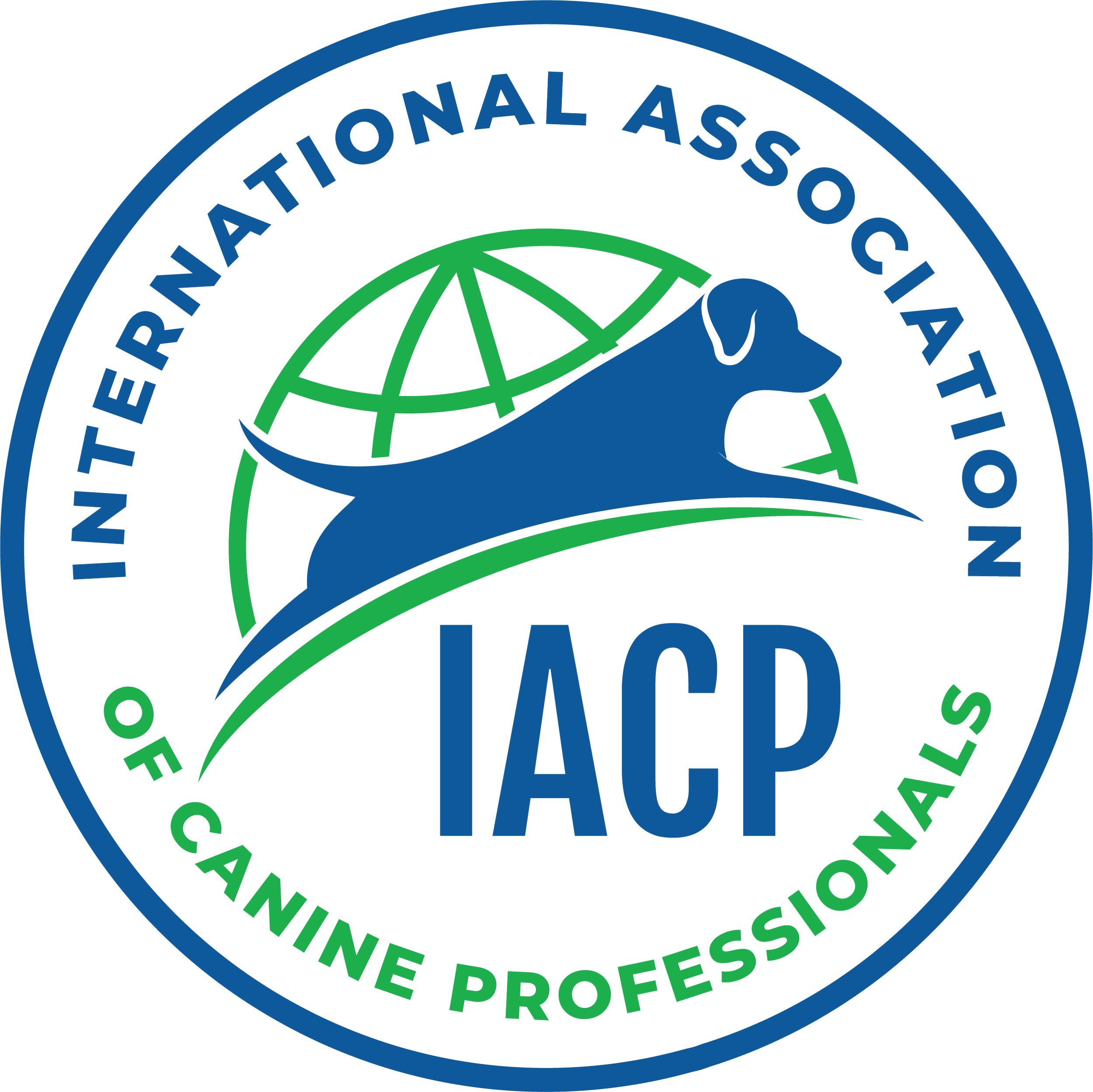 IACP Associate Member logo - Ironstone Goldendoodles professional canine development certification.