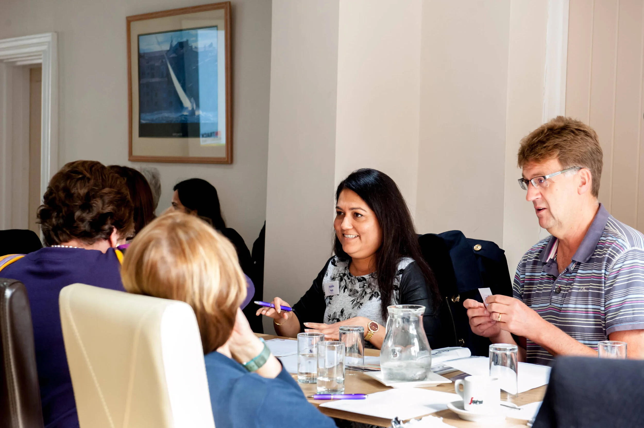 Harsha with other MagiKats Principals