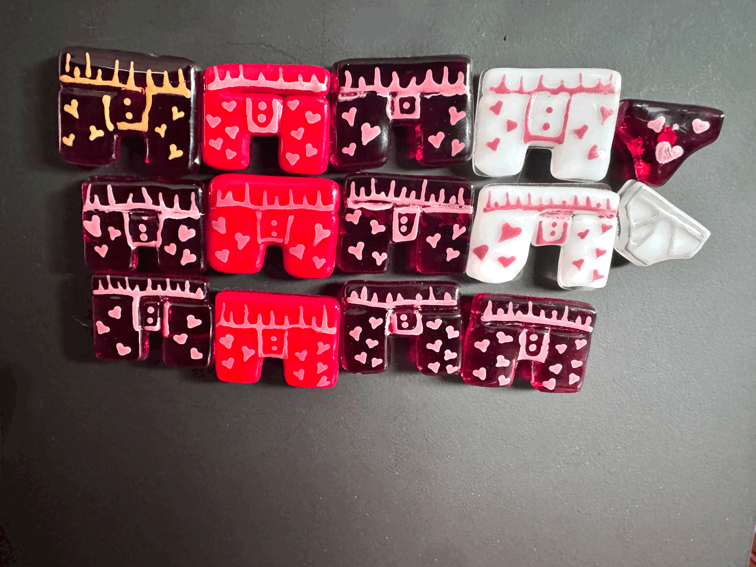 Lucky underwear magnet