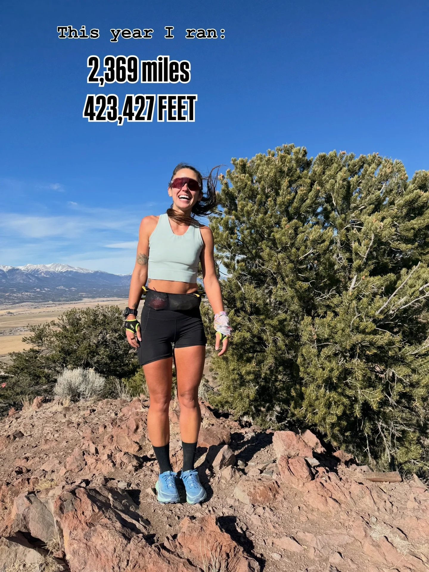 I did some math and I plugged some things into Google Maps for funsies and this is what we got! Sorry Strava Year in Sport.

Someone check my math.

#ultrarunning #trailrun #merrell #2025