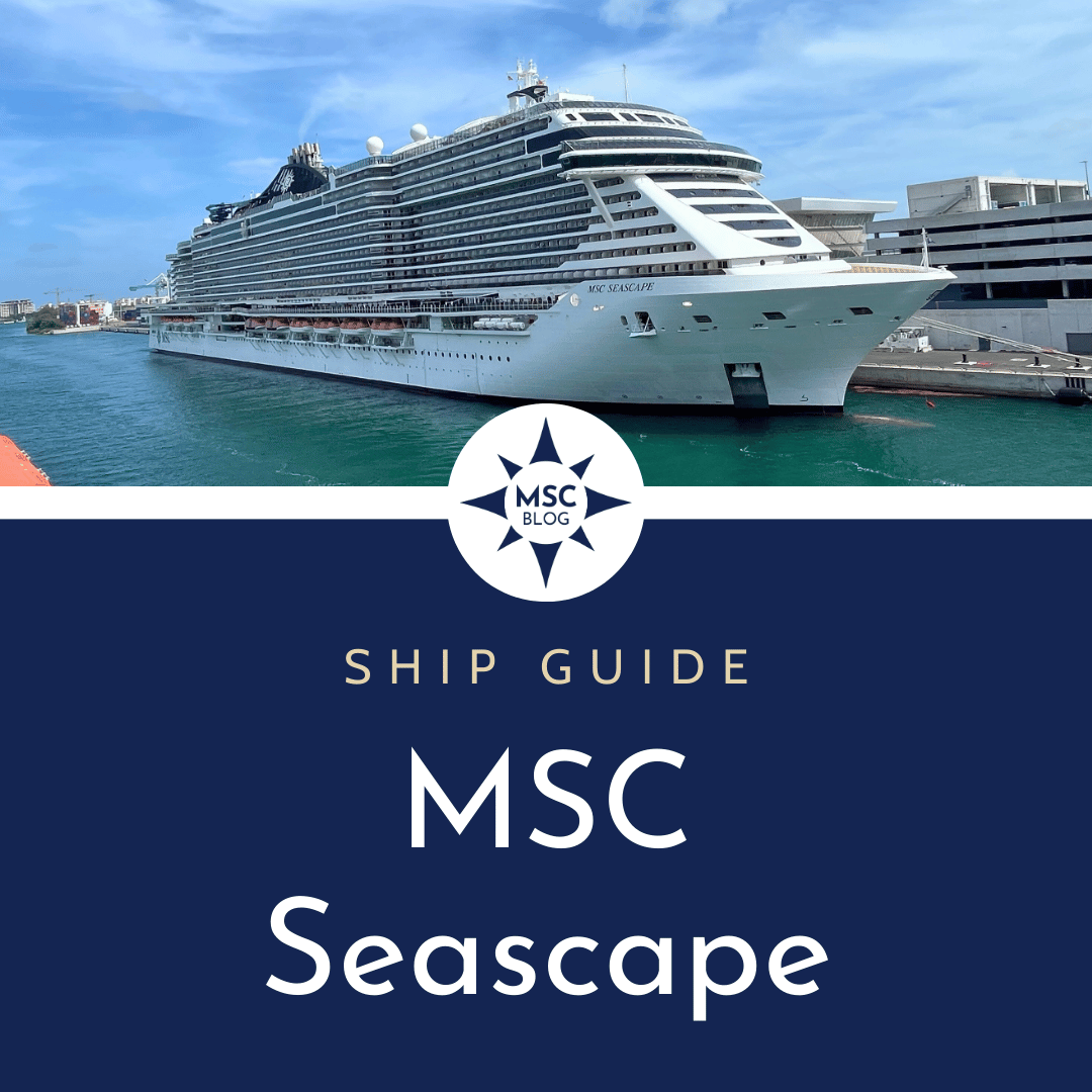 MSC Seascape Complete Restaurant Guide &amp; PDF Menus