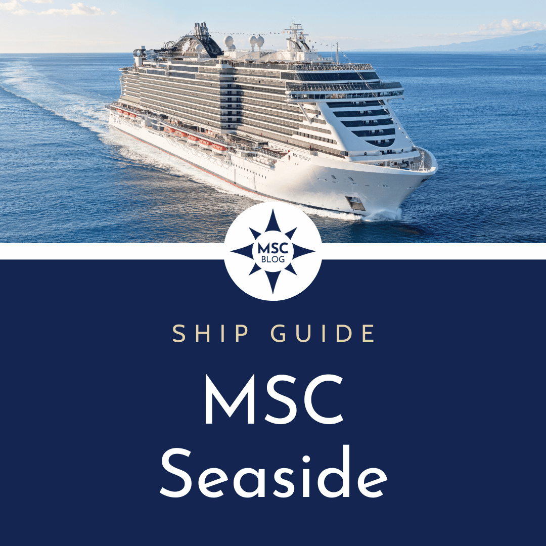 MSC Seaside Complete Restaurant Guide &amp; PDF Menus
