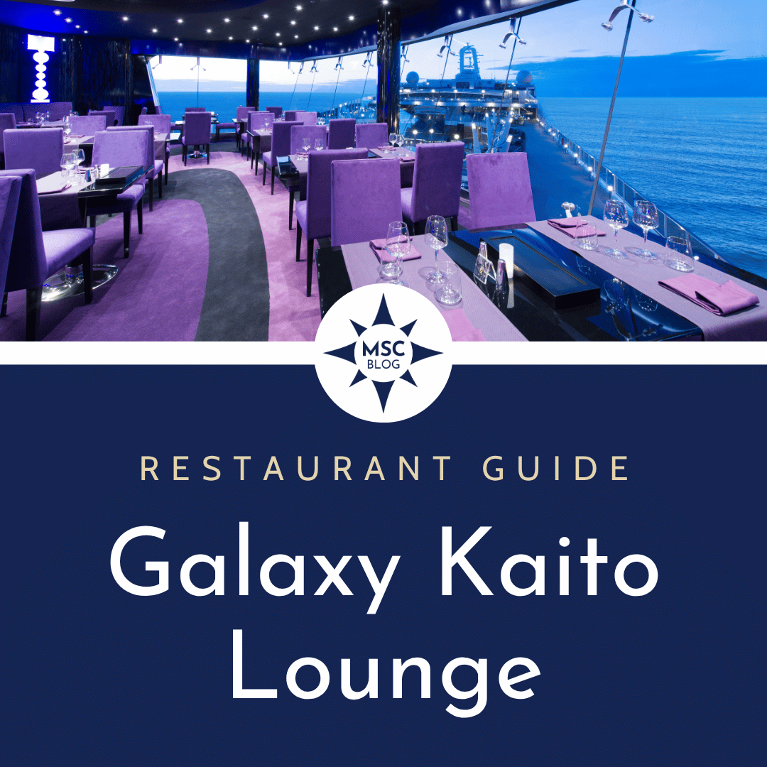 Galaxy Kaito Lounge Specialty Dining Menus, Information, and Restaurant Guide