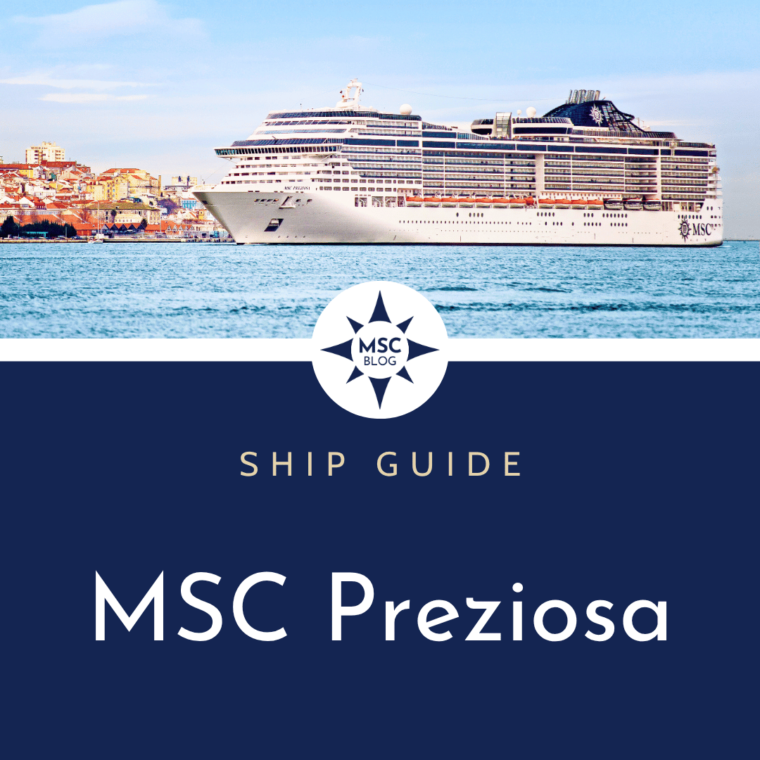 MSC Preziosa Complete Restaurant Guide &amp; PDF Menus