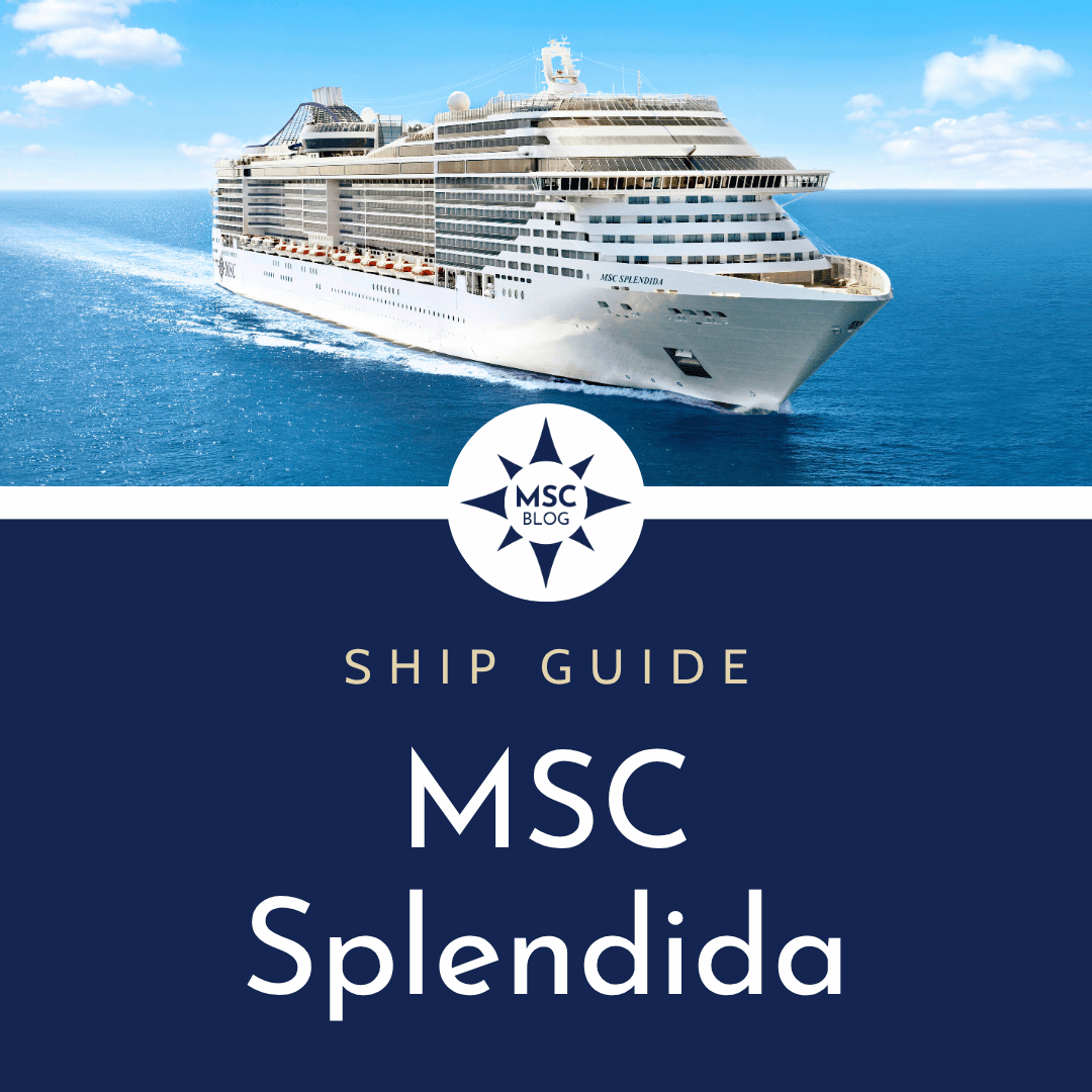 MSC Splendida Complete Restaurant Guide &amp; PDF Menus