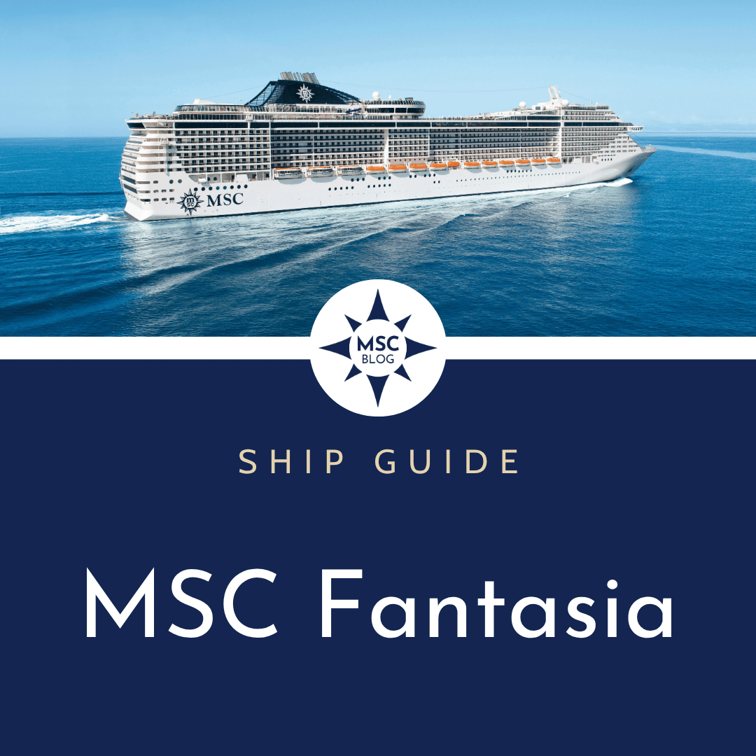 MSC Fantasia Complete Restaurant Guide &amp; PDF Menus