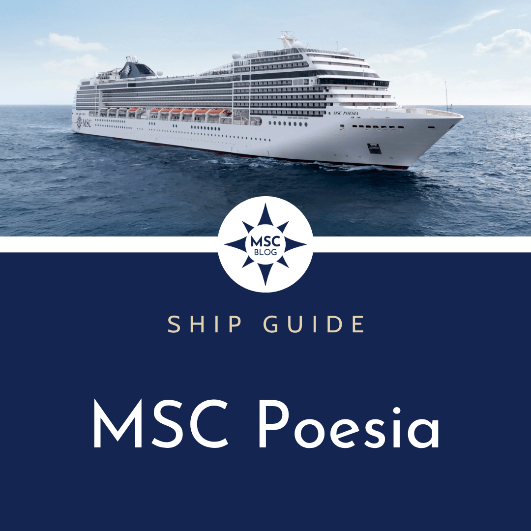MSC Poesia Complete Restaurant Guide &amp; PDF Menus